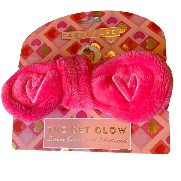 Dabney Lee The Get Glow Pink Deluxe Embroidered Headband New - Picture 1 of 3